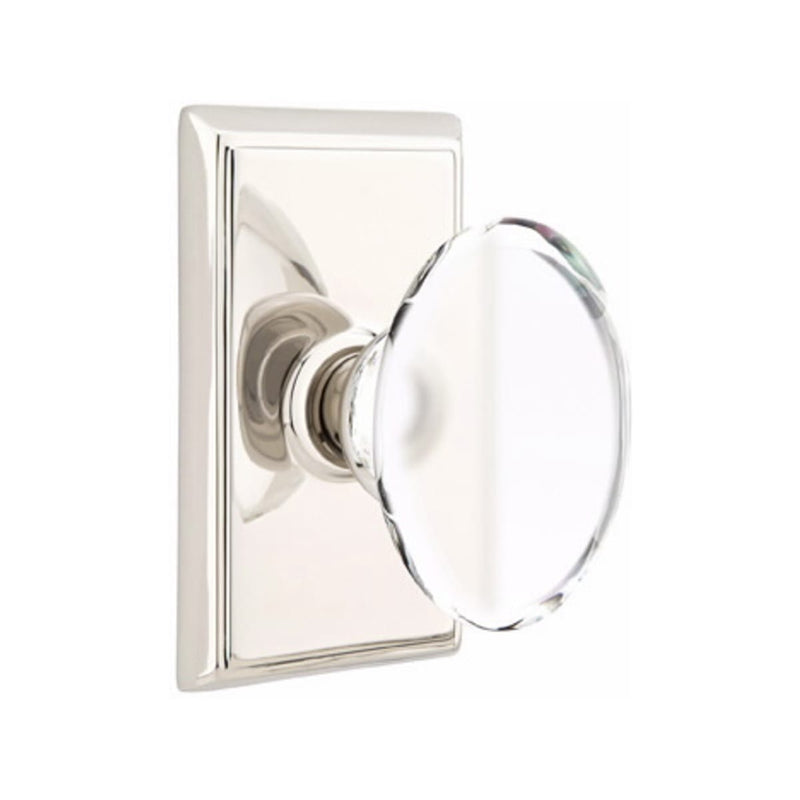 Emtek Hampton Knob Concealed Screws With Rectangular Rosette