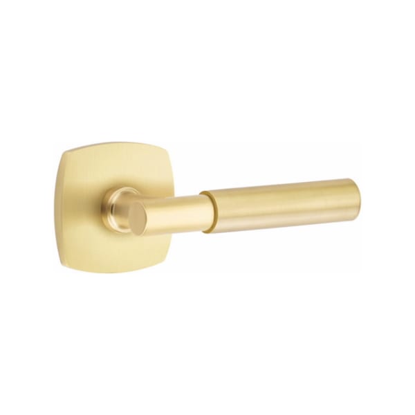 Emtek Myles Lever with Urban Modern Rosette Concealed Screws