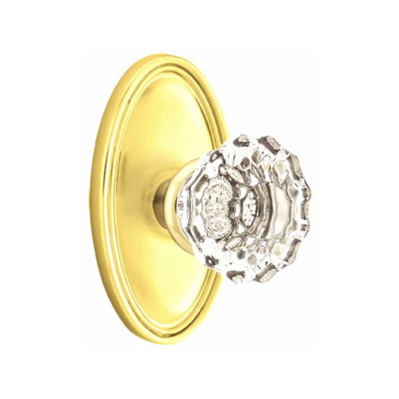 Emtek Astoria Knob With Oval Rosette