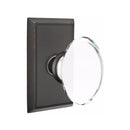 Emtek Hampton Knob With Rectangular Rosette