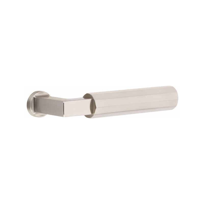 Emtek F13 Function Mormont Mortise Handleset with Select L-Square Faceted Lever
