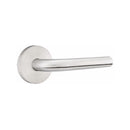 Emtek Tubular Stainless Steel Kiel Lever with Disk Rosette