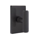 Emtek Ace Knurled Knob Concealed Fastener with Modern Rectangular Rosette