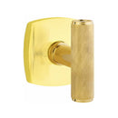 Emtek Ace Knurled Knob Concealed Fastener with Urban Modern Rosette