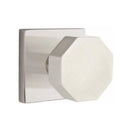 Emtek Octagon Concealed Screws Knob with Square Rosette