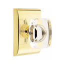 Emtek Windsor Knob Concealed Screws with Neos Rosette