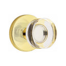 Emtek Modern Disc Knob Concealed Screws with Disk Rosette