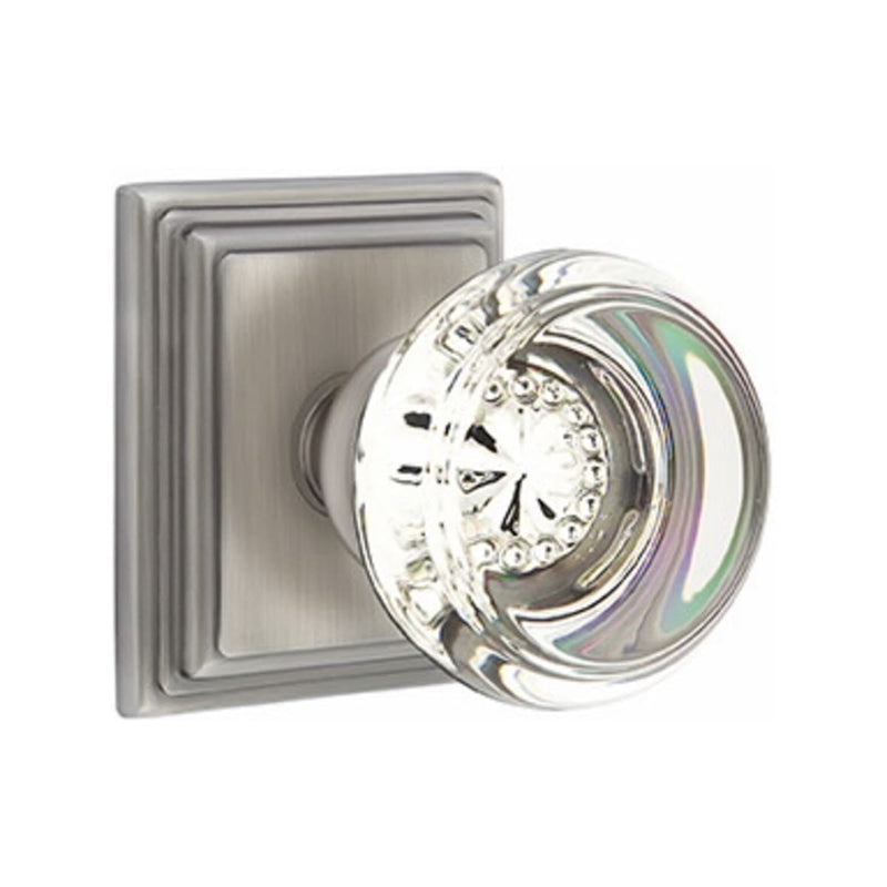 Emtek Georgetown Knob With Wilshire Rosette