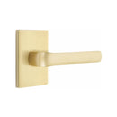Emtek Spencer Lever with Modern Rectangular Rosette Concealed Screws