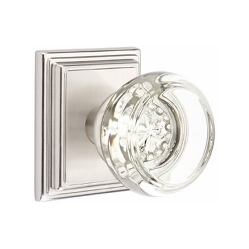 Emtek Georgetown Knob With Wilshire Rosette