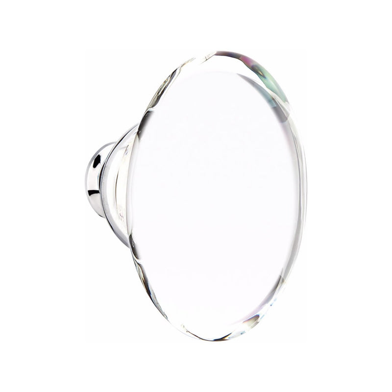 Emtek Modern Style Electronic Keypad Handle Set with Hampton Glass Knob