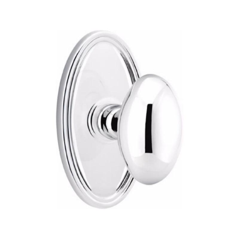 Emtek Egg Knob With Oval Rosette