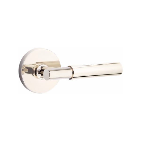 Emtek Myles Lever with Disk Rosette Concealed Screws