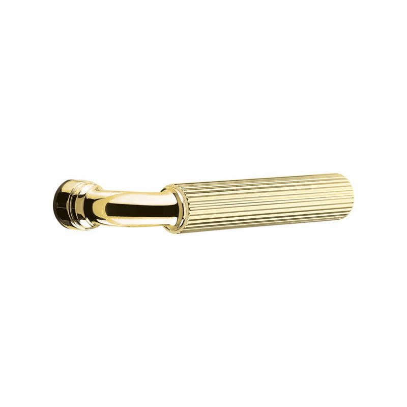Emtek F20 Function Brisbane Mortise Handleset with Select R-Bar Straight Knurled Lever