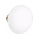 Emtek F13 Function Mormont Mortise Handleset with Ice White Knob