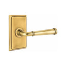 Emtek Merrimack Lever Concealed Screws with Rectangular Rosette