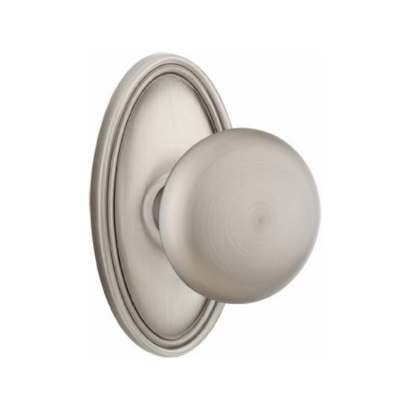 Emtek Providence Knob With Oval Rosette