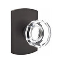 Emtek Glass Lowell Knob Concealed Screws with