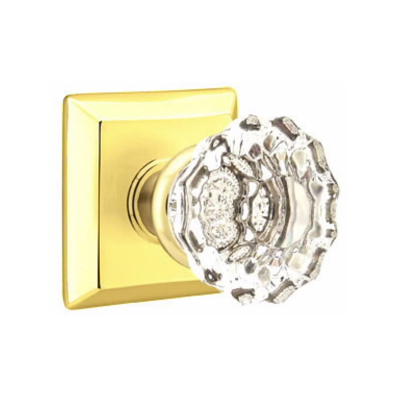 Emtek Astoria Knob Concealed Screws With Quincy Rosette