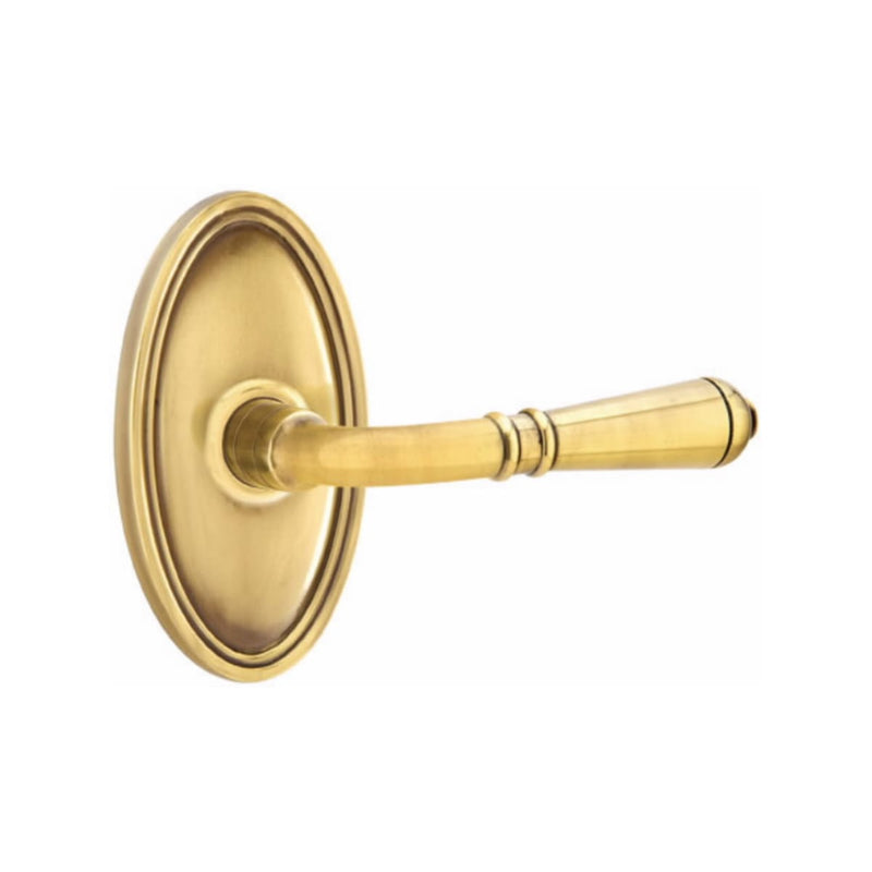 Emtek Turino Lever Concealed Screws with Oval Rosette