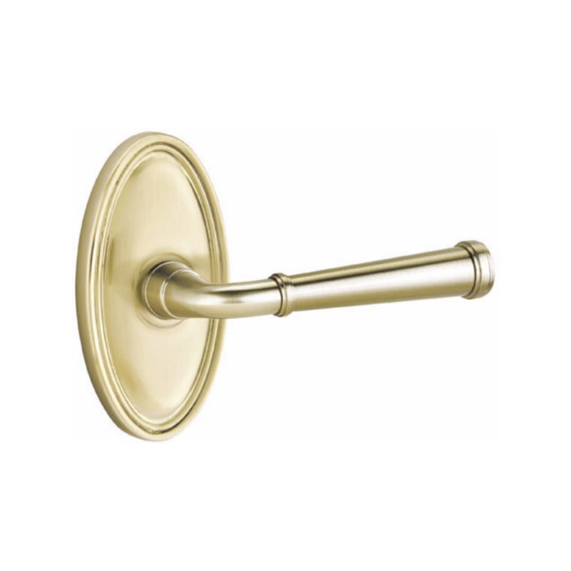 Emtek Merrimack Lever Concealed Screws with Oval Rosette