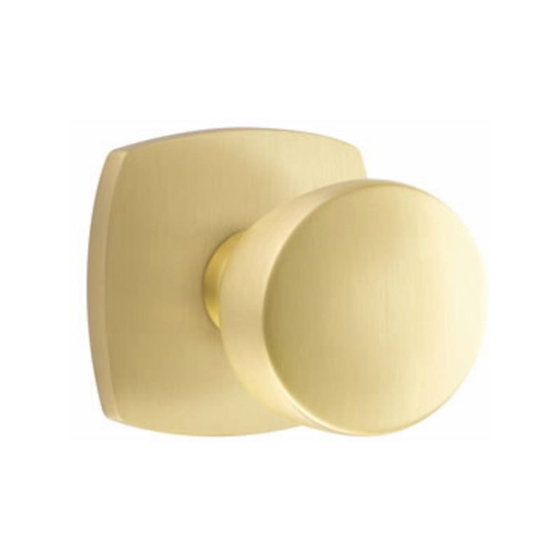 Emtek Laurent Knob with Urban Modern Rosette