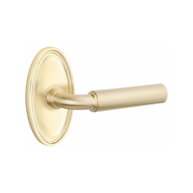 Emtek Manning Lever Concealed Screws with Oval Rosette