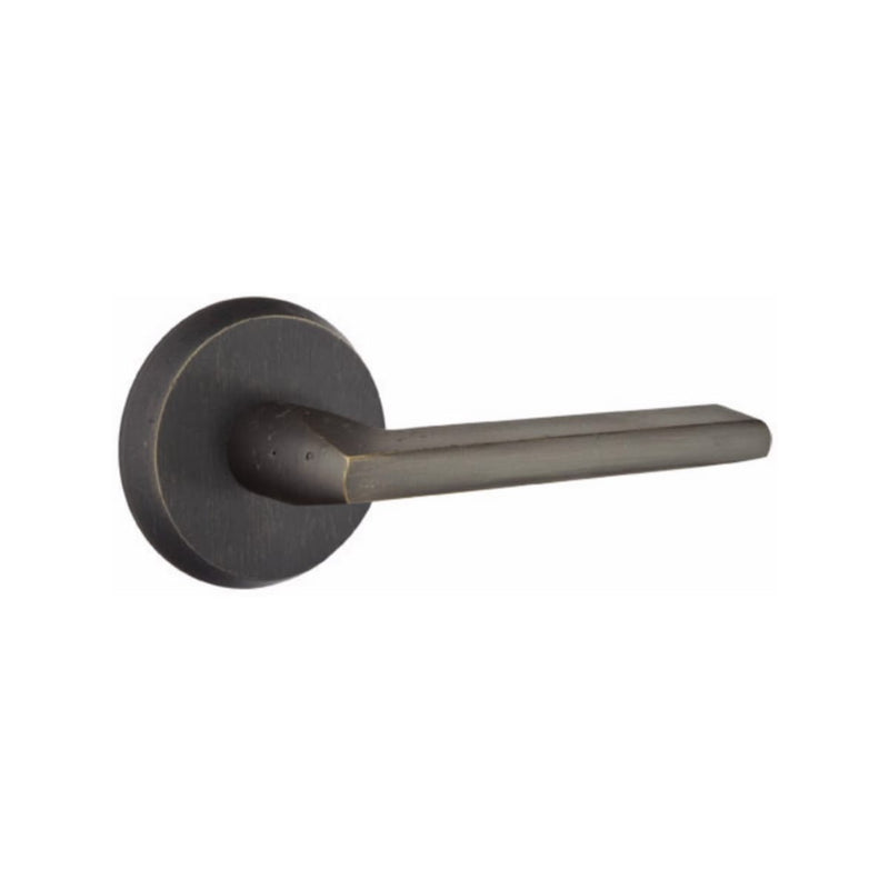 Emtek Sandcast Bronze Lariat Lever Concealed Screws with