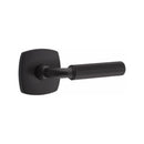 Emtek Select R-BAR Faceted Lever Concealed Screws with Urban Modern Rosette