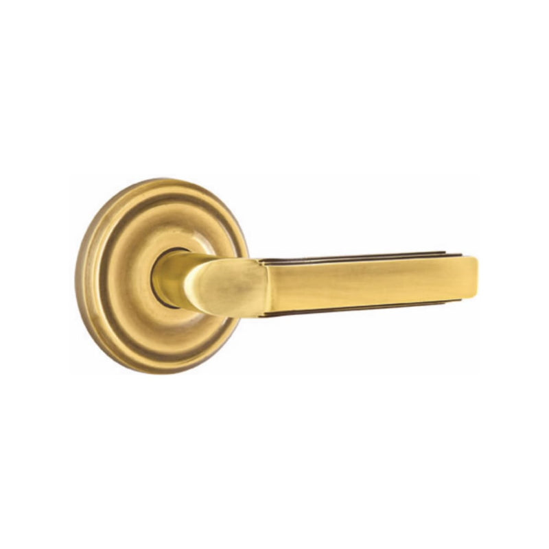 Emtek Milano Lever Regular Concealed Screws with Oval Rosette