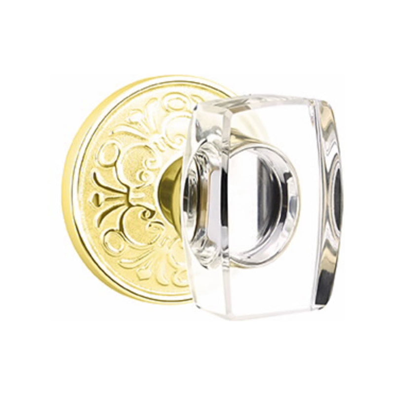 Emtek Windsor Knob Concealed Screws With Lancaster Rosette