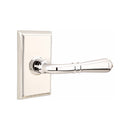 Emtek Turino Lever Concealed Screws with Rectangular Rosette