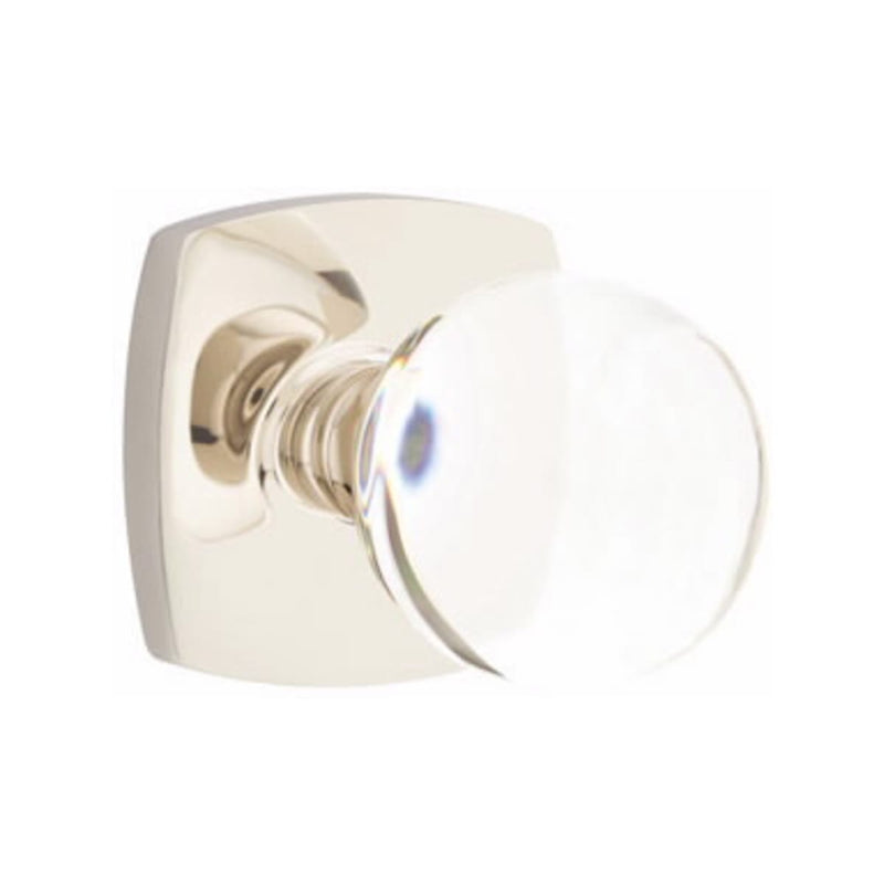 Emtek Bristol Knob with Urban Modern Rosette