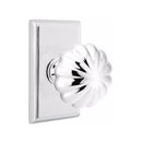 Emtek Melon Knob Concealed Screws With Rectangular Rosette