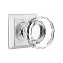 Emtek Lowell Knob Concealed Screws With Quincy Rosette