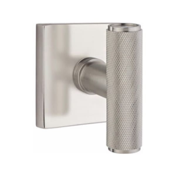 Emtek Ace Knurled Knob with Square Rosette