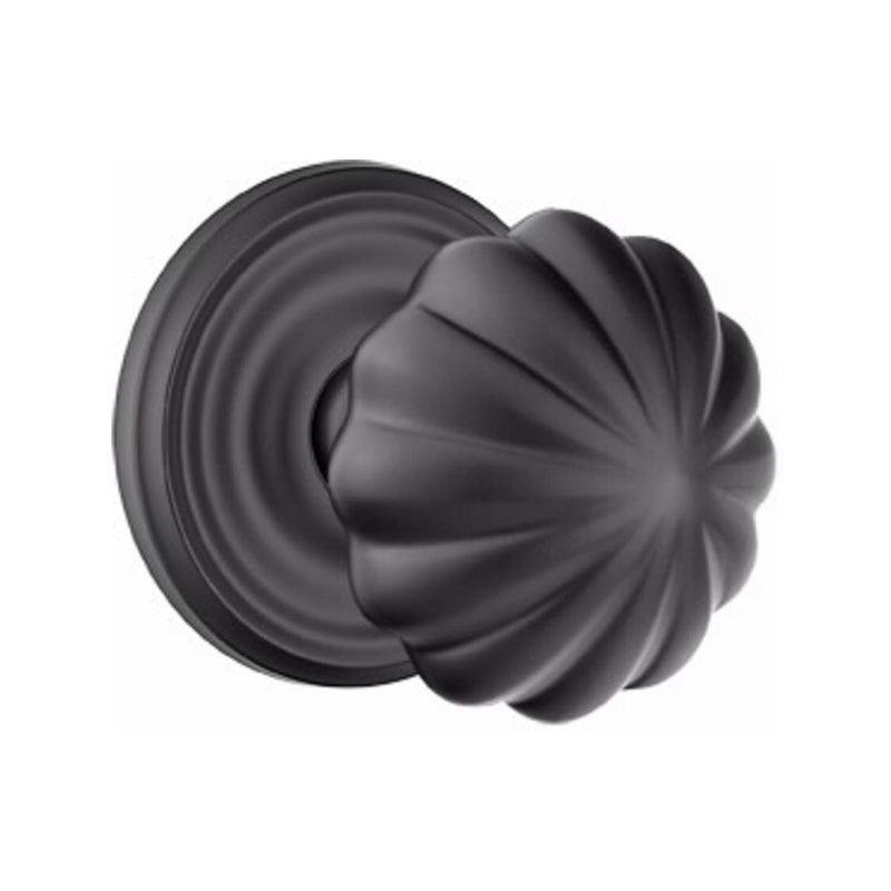 Emtek Melon Knob With Regular Rosette