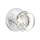 Emtek Georgetown Knob Concealed Screws With Lancaster Rosette