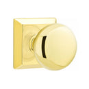 Emtek Providence Knob Concealed Screws With Quincy Rosette
