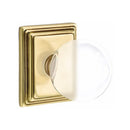 Emtek Bristol Knob With Wilshire Rosette