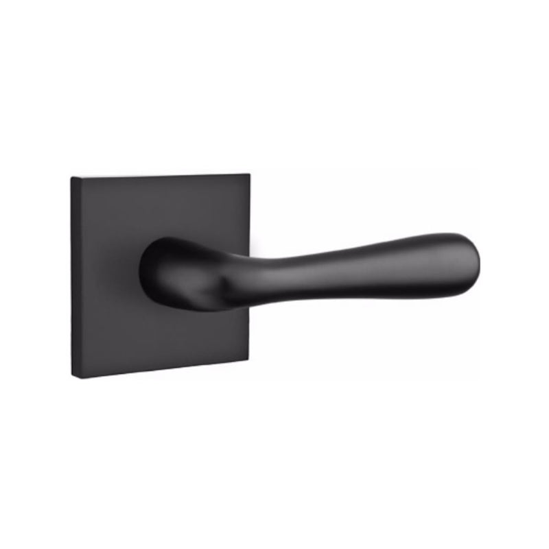 EMTEK Basel Lever Concealed Screws with Square Rosette