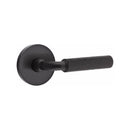 Emtek Select R-BAR Hammered Lever Concealed Screws  with Disk Rosette