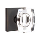 Emtek Windsor Knob Concealed Screws with Square Rosette