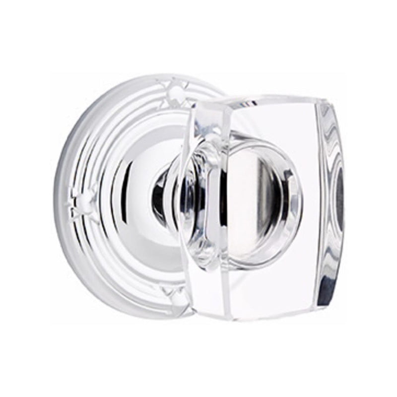 Emtek Windsor Knob Concealed Screws With Ribbon & Reed Rosette