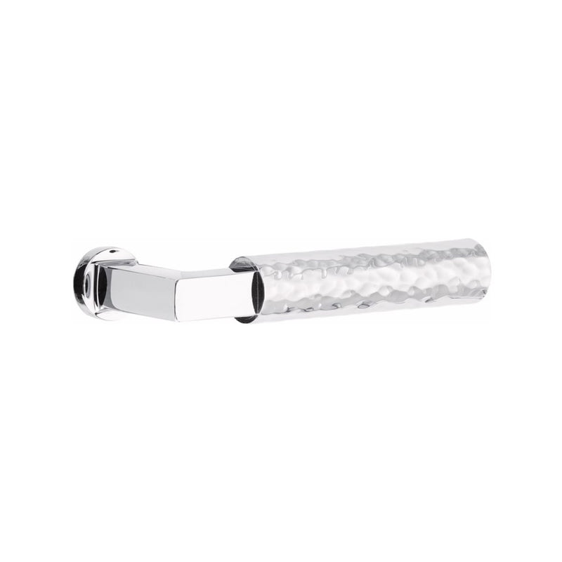 Emtek Modern Style Electronic Keypad Leverset with Select L-Square Hammered Lever