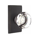 Emtek Glass Georgetown Knob Concealed Screws with
