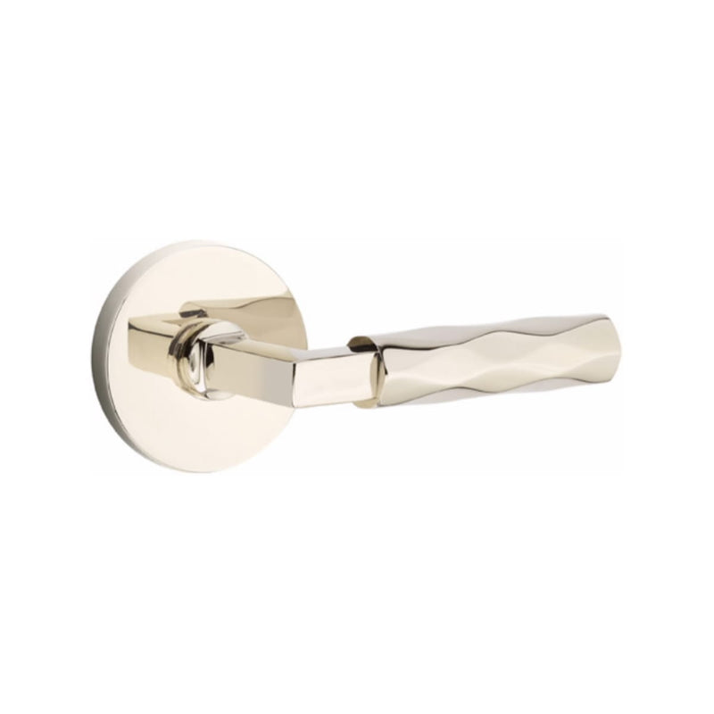 Emtek Select L-Square Tribeca Lever with Disk Rosette