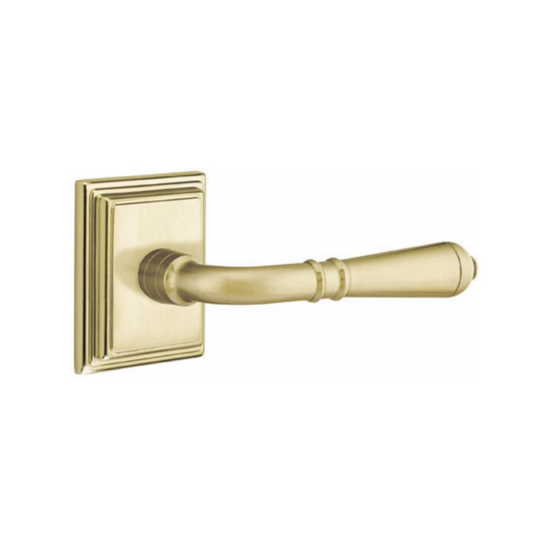 Emtek Turino Lever with Wilshire Rosette