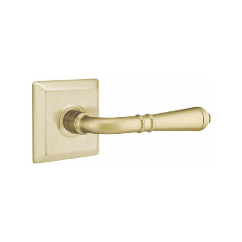 Emtek Turino Lever Concealed Screws with Quincy Rosette