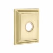 Emtek 2404 Door Bell with Wilshire Rosette